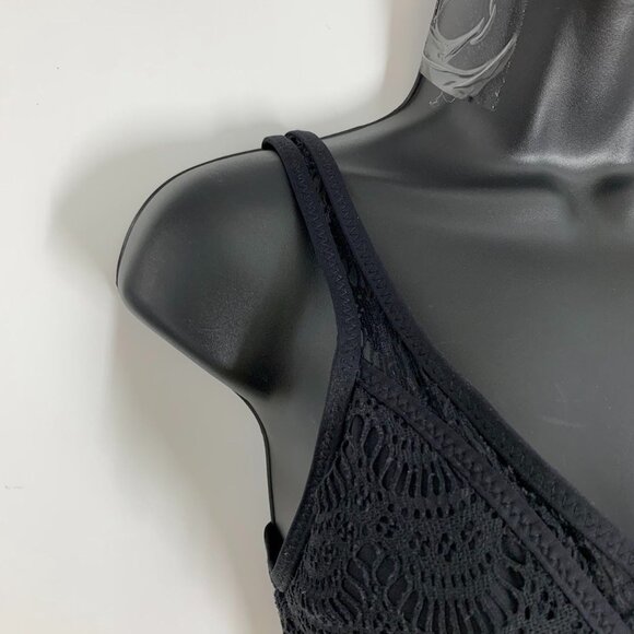 BECCA Women's Show‎ & Tell Crochet One Piece Swimsuit Size XS - Picture 3 of 12